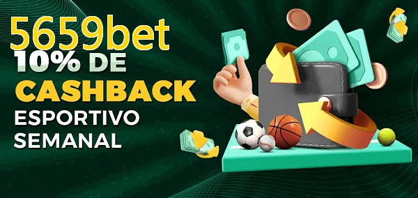 10% de bônus de cashback na 5659bet